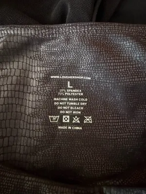 Iridescent Snakeskin Workout Ziya Set Black Size L thumbnail 5