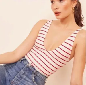 Reformation Plunging Tank thumbnail 1