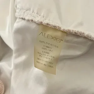 Revolve‎ ALEXIS Finn Lace Off Shoulder Top Blouse Blush Pink Silk Lacey X-Small thumbnail 12