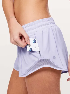 Lululemon Hotty Hot Short II *2.5" Serene Blue Size 6 thumbnail 2