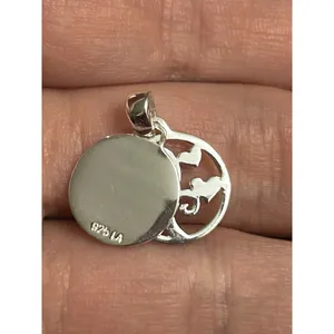 925 Sterling Silver Pendant Girlfriend thumbnail 2
