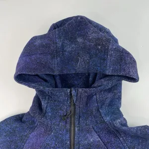 Lululemon Scuba Hoodie Sweatshirt Fleece Polar Lights Blue‎ Size 4 thumbnail 7