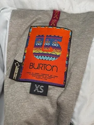Burton Prism Gore-Tex Snowboard Ski Snow Jacket in Space Dye Stripe Size XS thumbnail 10