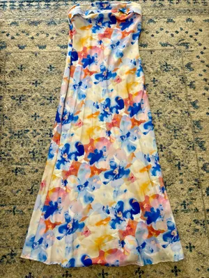 Strapless floral dress Multiple Size M thumbnail 1