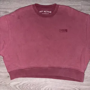 SET Active Berry Pink Cropped Sweatshirt  thumbnail 3