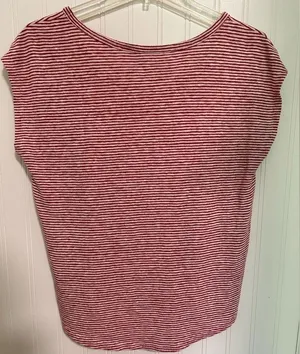 Universal Threads - Red and White Striped Top thumbnail 2