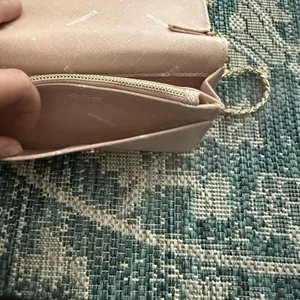 Bebe Crossbody Bag Y2k Small Faux Leather Gold Chain Wallet Purse‎ Embossed thumbnail 8