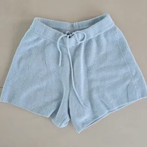 Skims Light Blue Cozy Knit Tank and Shorts Set Size S thumbnail 5