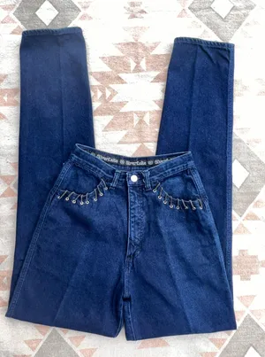 Wrangler Vintage Silverlake Bareback High Rise Western Jeans thumbnail 1