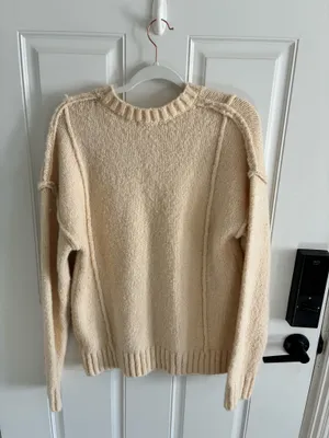 Shop Stevie Boutique Sweater Tan thumbnail 2