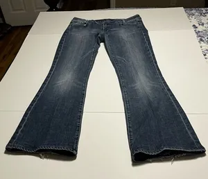 Citizens of‎ Humanity Lily 126 Womens 30 Blue Denim Slim Bootcut Jean Y2K *FLAW thumbnail 1