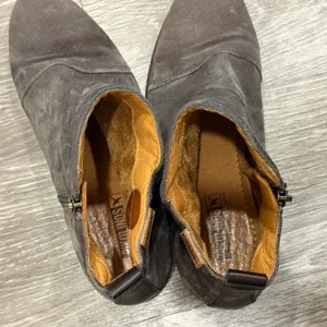 Pikolinos Baqueira Womens Ankle Boots‎ Gray Suede Tassel Booties 8.5 Fall Twee thumbnail 5