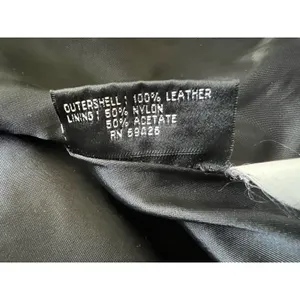 Wilson’s Suede Leather Black Bolero‎ Style Jacket Snap Front Small Motorcycle thumbnail 7