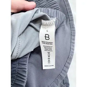 Amazon Balance Collection High Rise Running Shorts Gray Size Large thumbnail 3