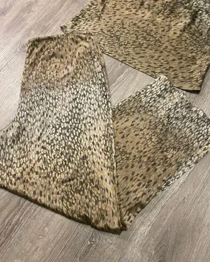 Victorias Secret Satiny Animal Print Lounge | Pajama Set thumbnail 2