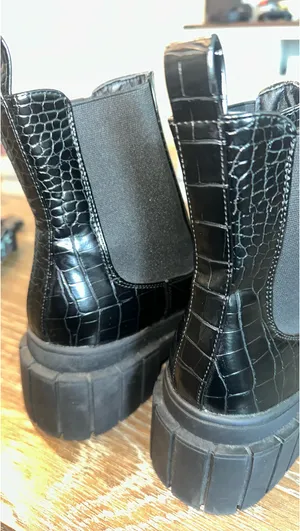 Black Booties Size 7 thumbnail 3