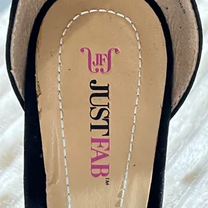 830 | NIB Black Platform Ankle‎ Strap Stiletto Heels Womens 9 thumbnail 9