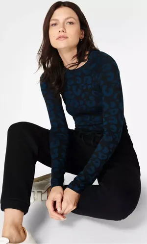 Glisten Seamless Long Sleeve Top thumbnail 1
