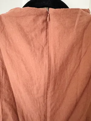 Anthropologie The Maya Ruched Cowl-Neck Linen Blend Mini Dress, Size XL thumbnail 11