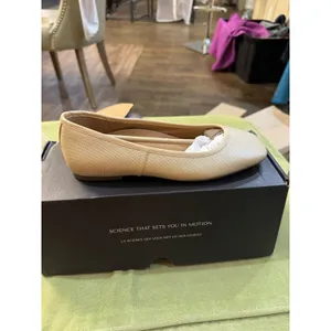Vionic ORINDA SQUARE TOE BALLET FLAT Gold Size 9.5 Narrow thumbnail 4