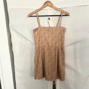 Aeropostale Floral Flex Square-Neck Tennis Dress Size Small thumbnail 4