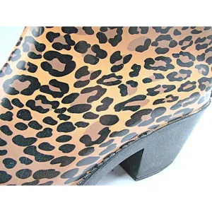 CORKYS Womens Girls Black Brown Leopard Print Cowgirl Ankle Rainboots Size US 5 thumbnail 9