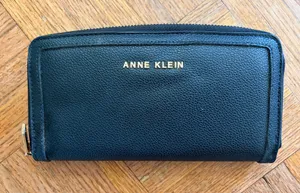 Anne Klein Black Wallet Leather thumbnail 1