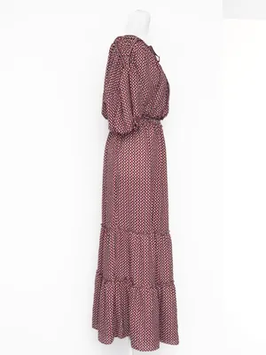 Max‎ Studio - London Printed Tiered Maxi Dress thumbnail 6