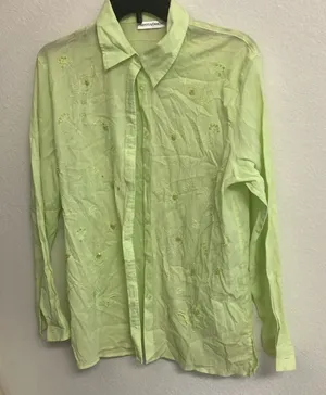 FINAL MARKDOWN Drapers and Damon’s embroidered blouse medium thumbnail 1