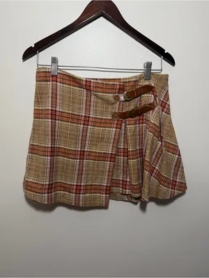 Free People Bali Tai Plaid Skirt thumbnail 2