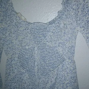 Altar'd State S Alissa Baby Blue Boho Floral Chintz Midi Maxi Dress thumbnail 4