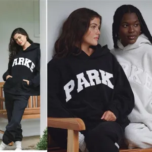 Parke Varsity Black Sweatshirt Hoodie Size L/Xl thumbnail 2