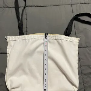 Disney Cream Tote Bag with Mickey Mouse and Red Logo thumbnail 8