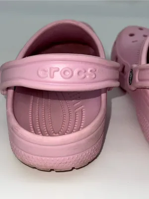 Classic Crocs Women's Taffy Pink Croslite Clog with Teal Hang Loose Jibbitz-Sz 8 thumbnail 9
