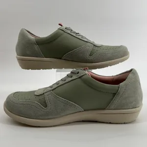 Vionic Karigan Casual Comfort Lace-Up Slip On Sneaker Sage Women 5 Leather Suede thumbnail 3