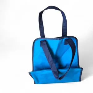 Disney Winnie The Poohs Thinking Spot Blue Tote Bag Purse For Books, Toys etc Measurement in pics thumbnail 3