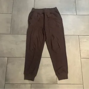Aerie Waffle Knit Joggers in Dark Gray thumbnail 2
