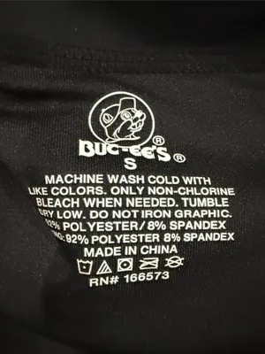 BUC-EE’S Women’s Black Athletic Shorts with Logo Patch thumbnail 6
