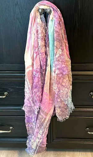 Beautiful vintage wrap Purple thumbnail 1