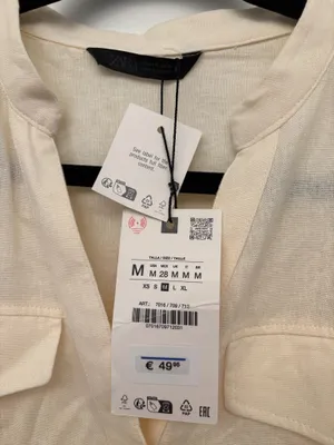 Beige Dress ZARA thumbnail 3