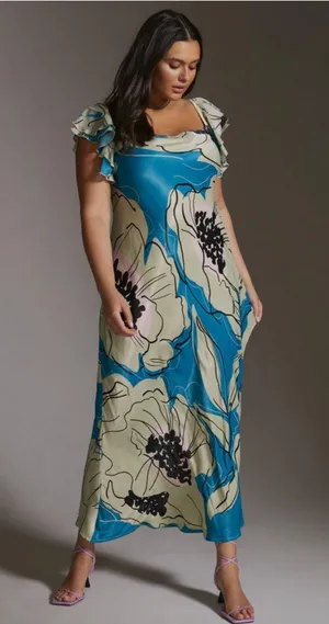 Anthropologie Conditions Apply Midi Dress thumbnail 3