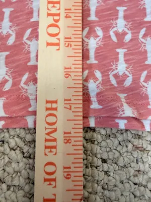 Aeropostale Lobster Print Tee Medium coral‎ Nautical Coastal Preppy Graphic thumbnail 5