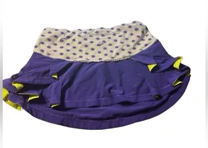 Lululemon Presta Skirt Bruised Berry / High Noon Dot White / Bruised Berry sz 2 thumbnail 2