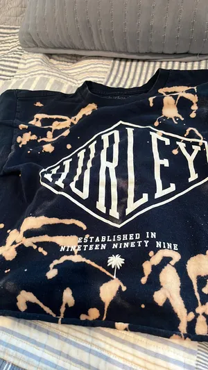 Hurley Crop Top Acid Wash Vintage thumbnail 3