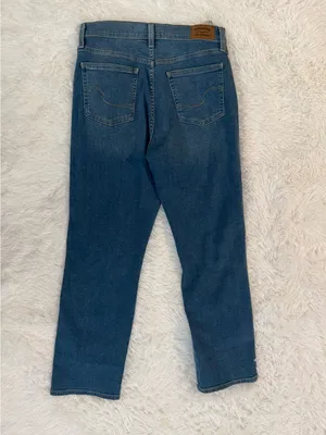 Levi's Signature by Levi Strauss Women High Rise Straight Distressed Jeans size 8 W29⁠ thumbnail 7