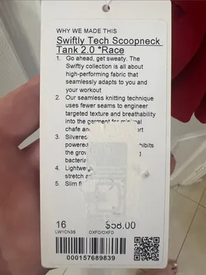 Swiftly Tech Scoopneck Tank 2.0 Race Length thumbnail 4