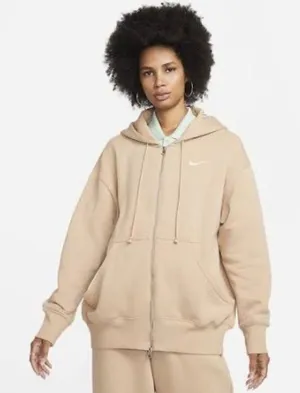 EUC NIKE Sportswear Phoenix Fleece Oversize Zip Hoodie thumbnail 1