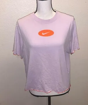 Nike Dri Fit pink Icon Clash loose fit crop top thumbnail 1