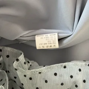 Hello Molly Mimosa Time Spring Summer Polka‎ Dot Dress Ruffle Womens 6 Strapless thumbnail 3