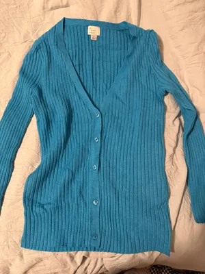 A new day button up sweater thumbnail 1